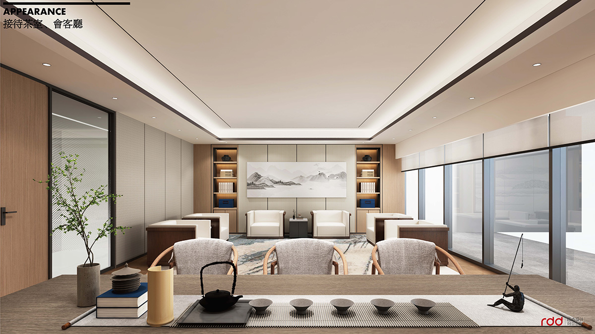 接待客廳效果圖