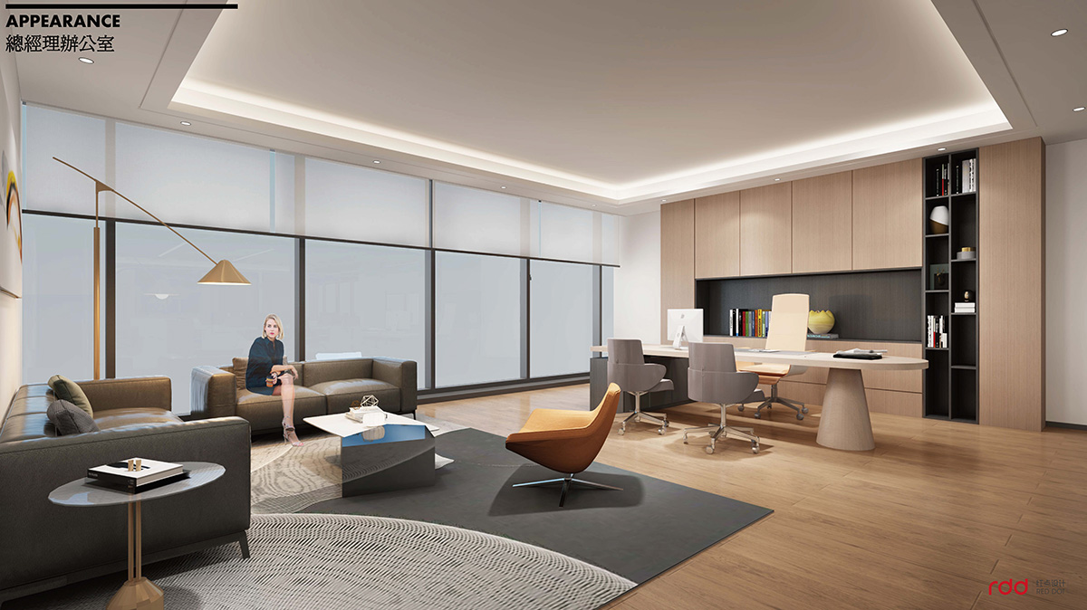 老板辦公室設(shè)計(jì)圖