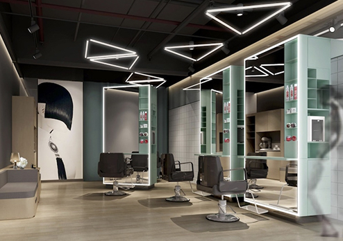 喜剪工坊發型中心裝修設計