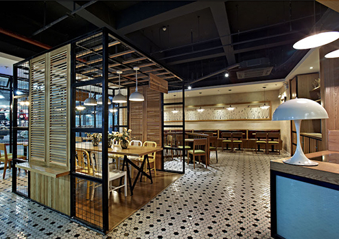 麥甜2主題甜品店裝修設計（實景）