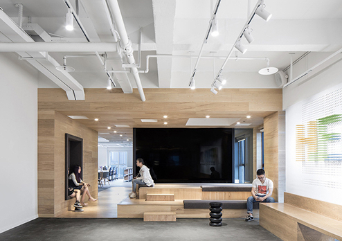 榮應投資公司辦公室裝修設計