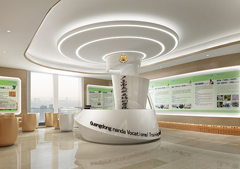 廣東南大中醫培訓機構辦公室裝修設計